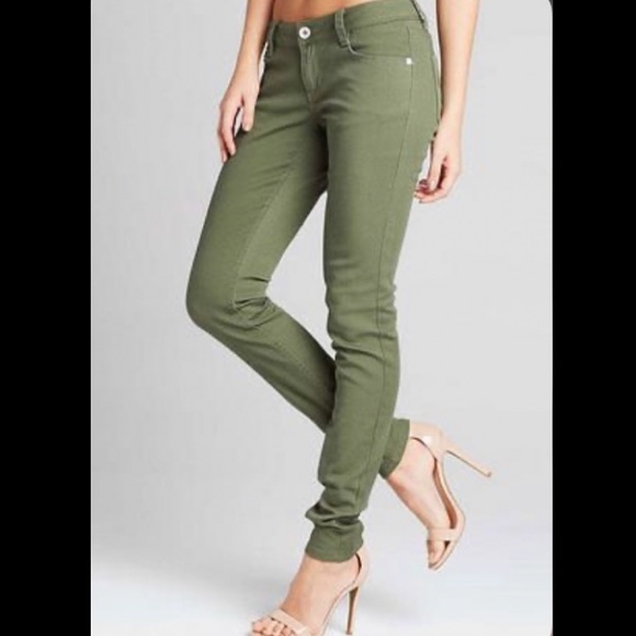 ALLOY Denim - Army green Skinny jeans 3x35